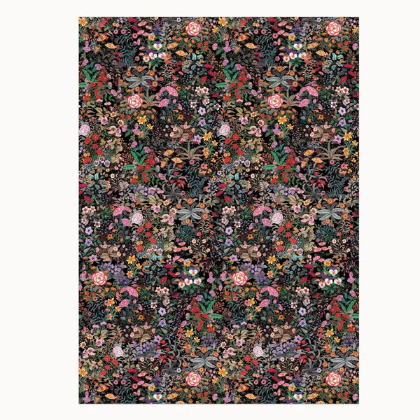 Meadow Black Wrap Sheet