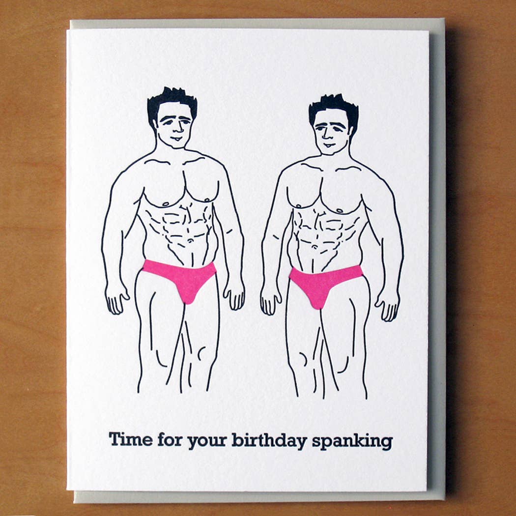 Birthday Spanking