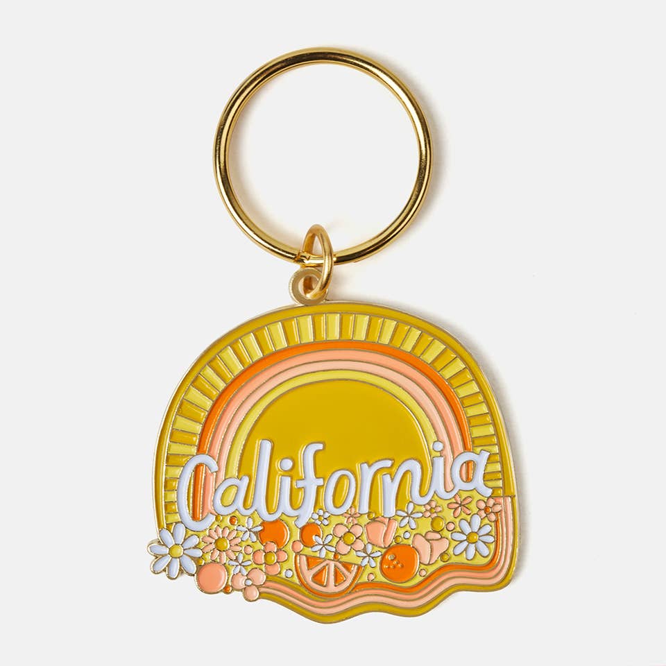 California Keychain