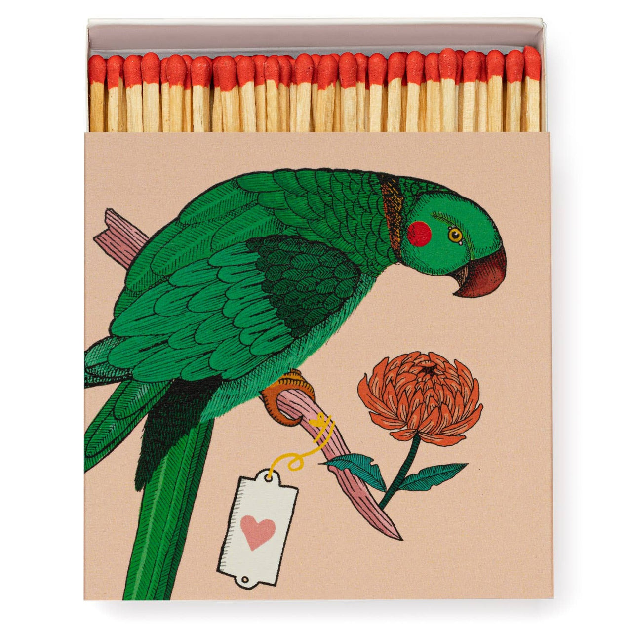 Ariane Parrot Square Matchbox