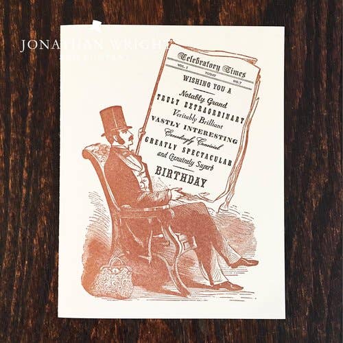 Gentleman's Birthday Card