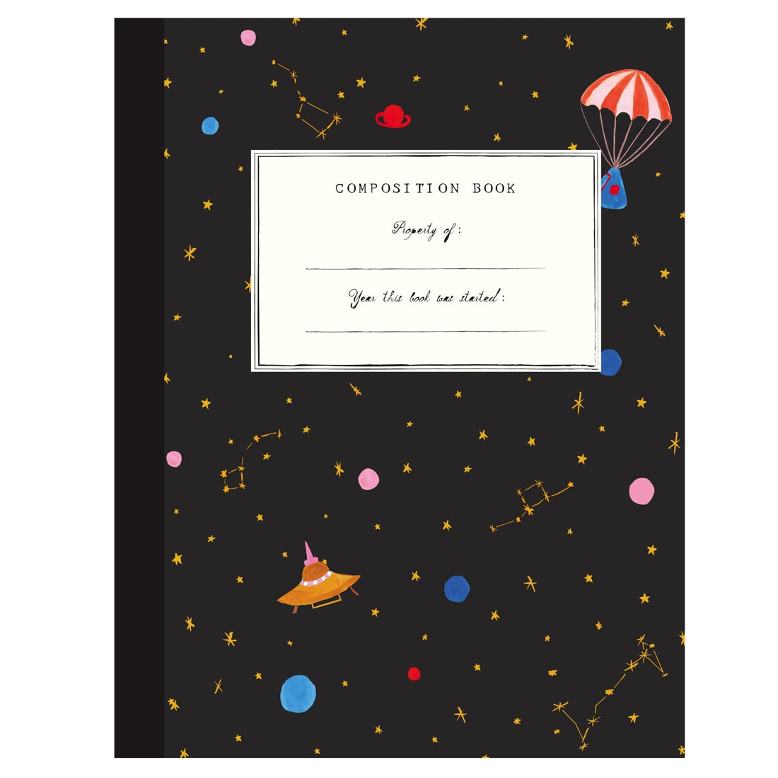 Outer Space Composition Book