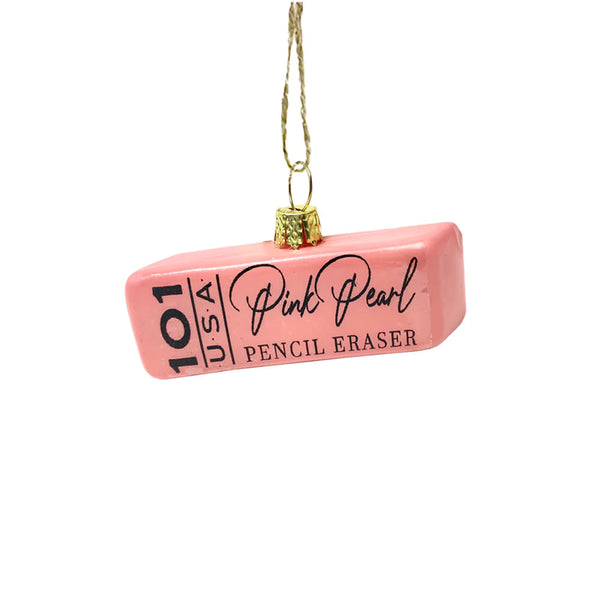 Pink Eraser Ornament