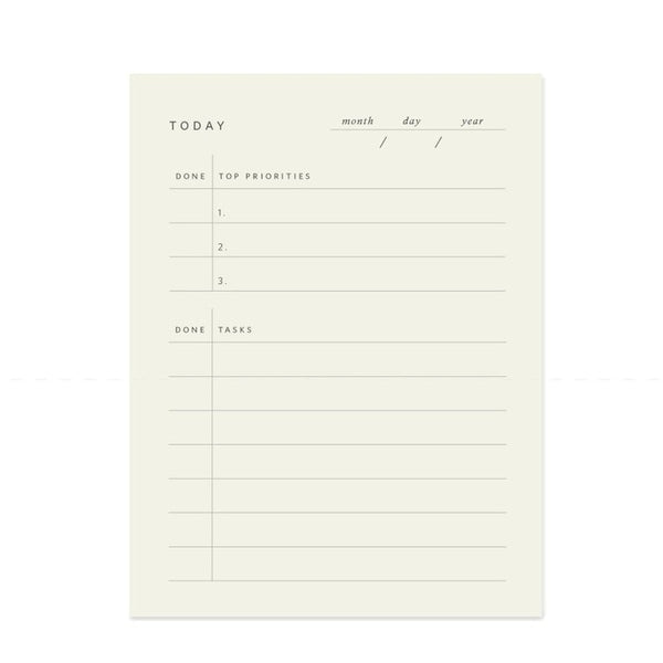 To Do Today Block Notepad