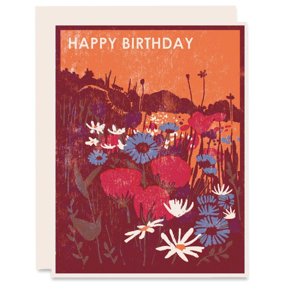 Wildflowers Happy Birthday
